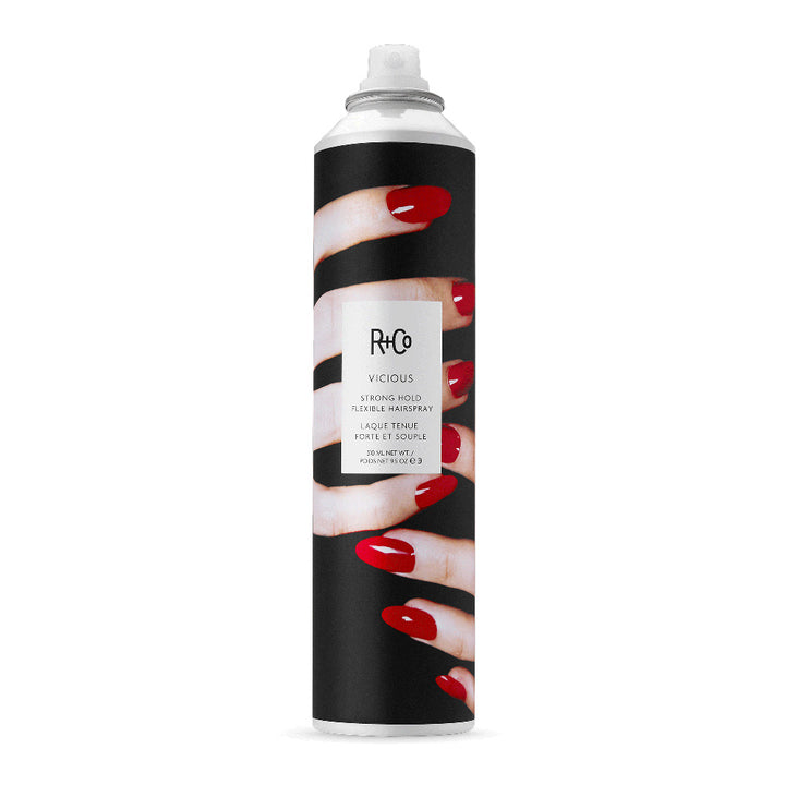 R+Co Vicious Strong Hold Flexible Hairspray style image