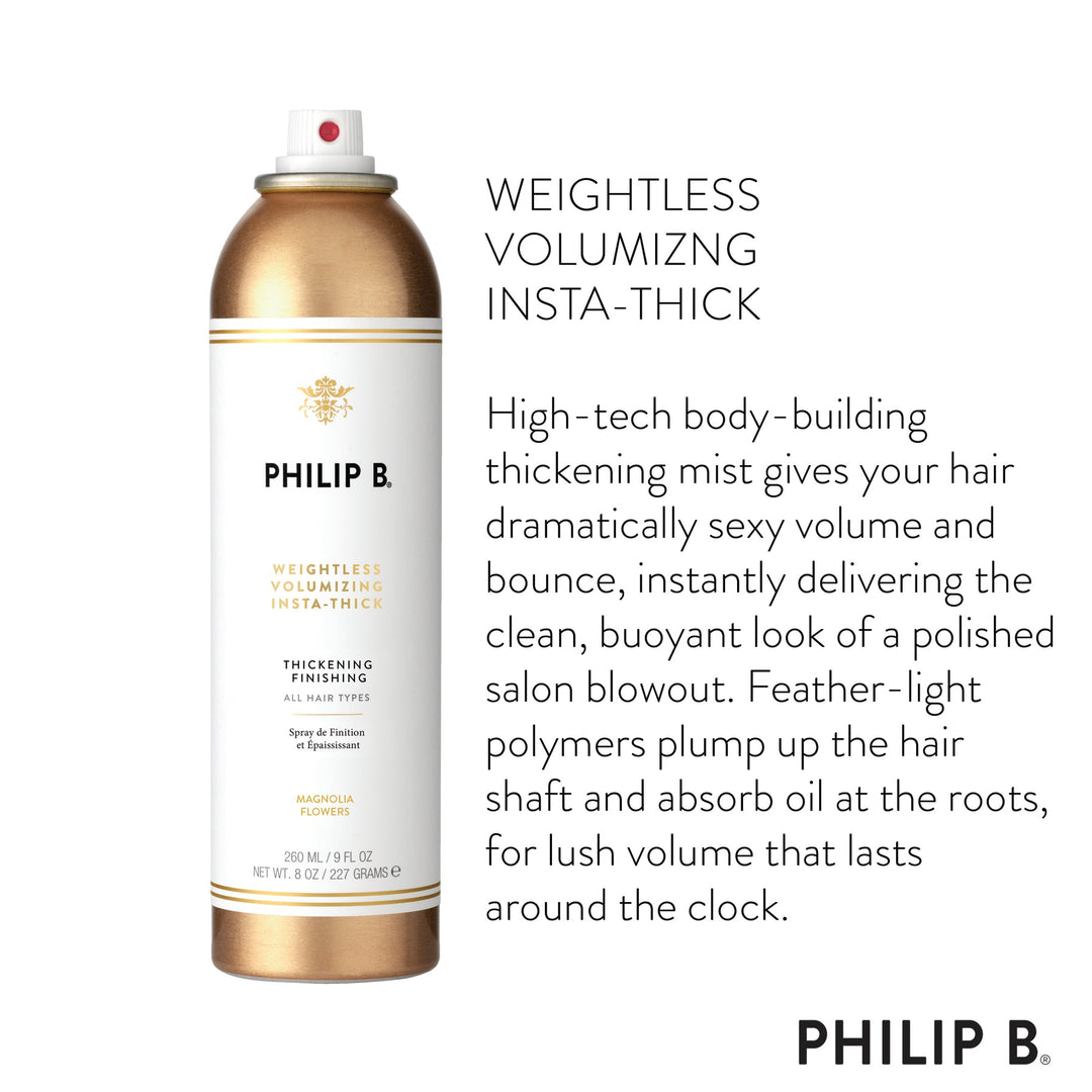 Philip B Weightless Volumizing Insta Thick style image