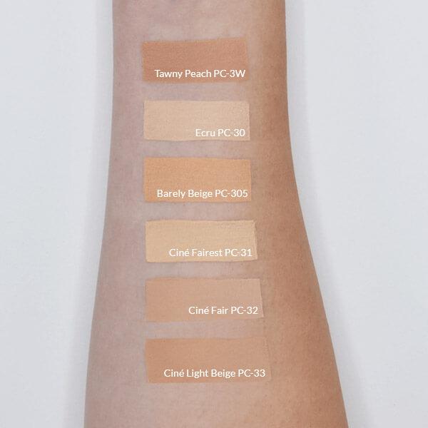 Ready Foundation Color Chart
