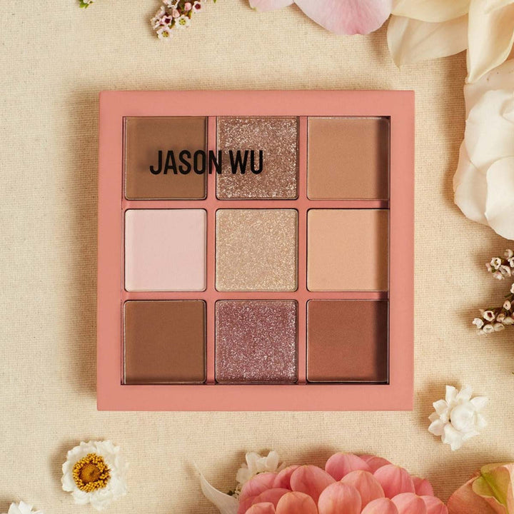 Jason Wu Beauty Flora 9 Eyeshadow Palette - 03 Desert Rose style image