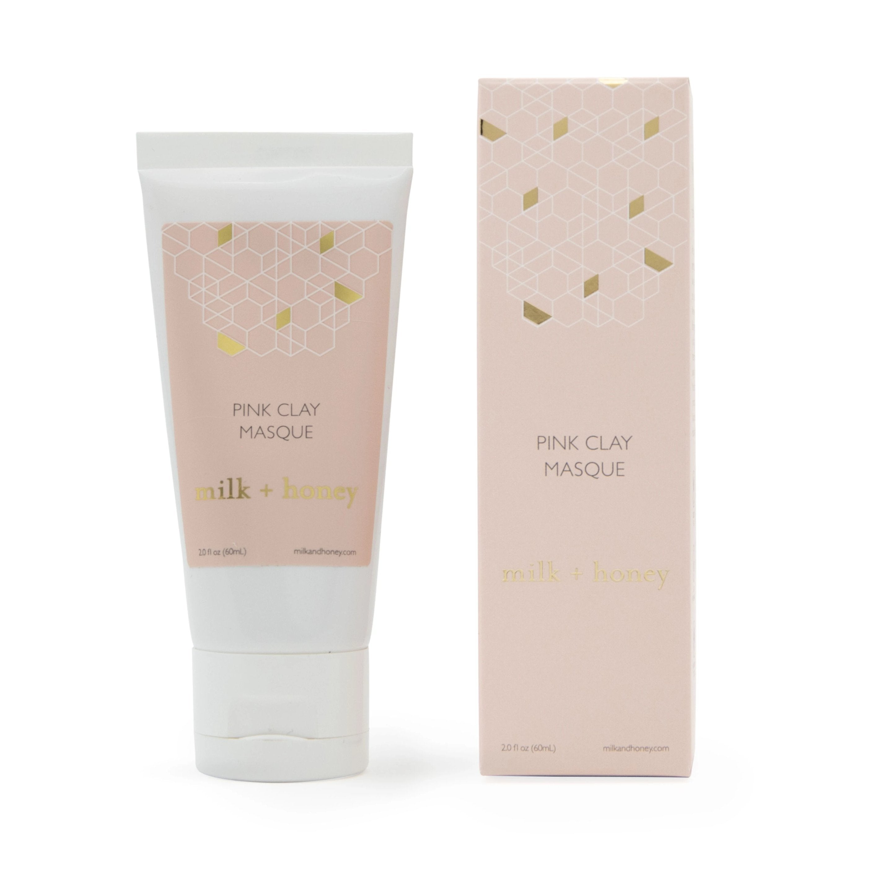 Milk + Honey Pink Clay Masque (2 oz)