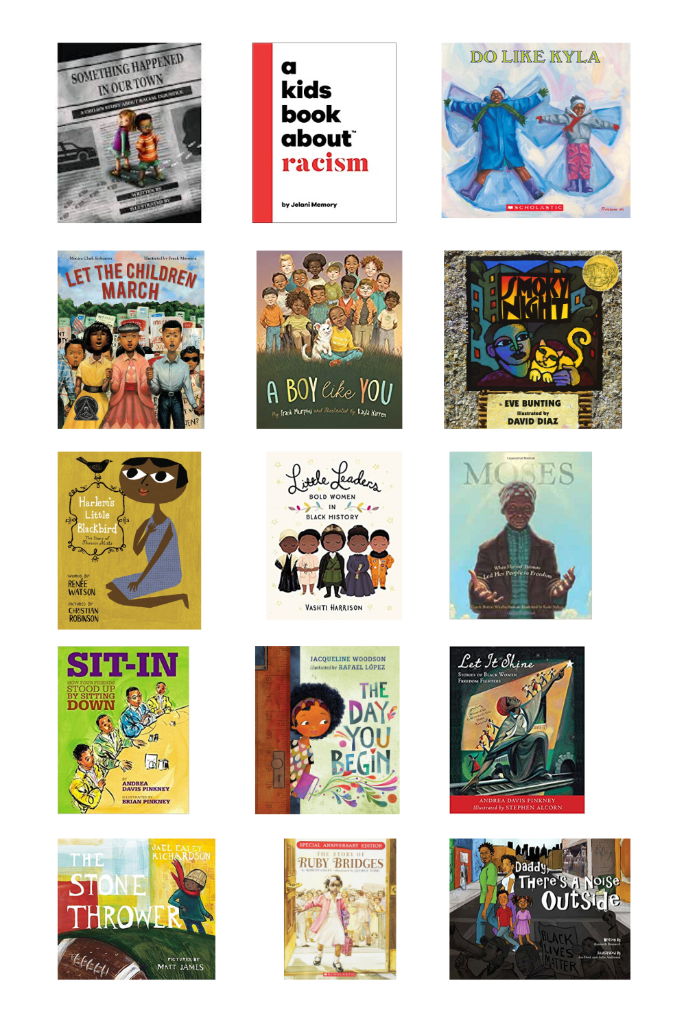 Children's books about race, racism and resistance