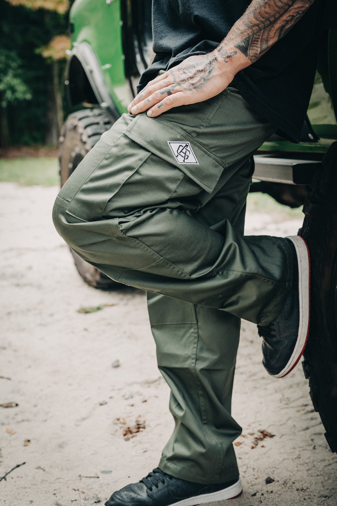 Woodland Camo Tactical B.D.U Cargo Pants