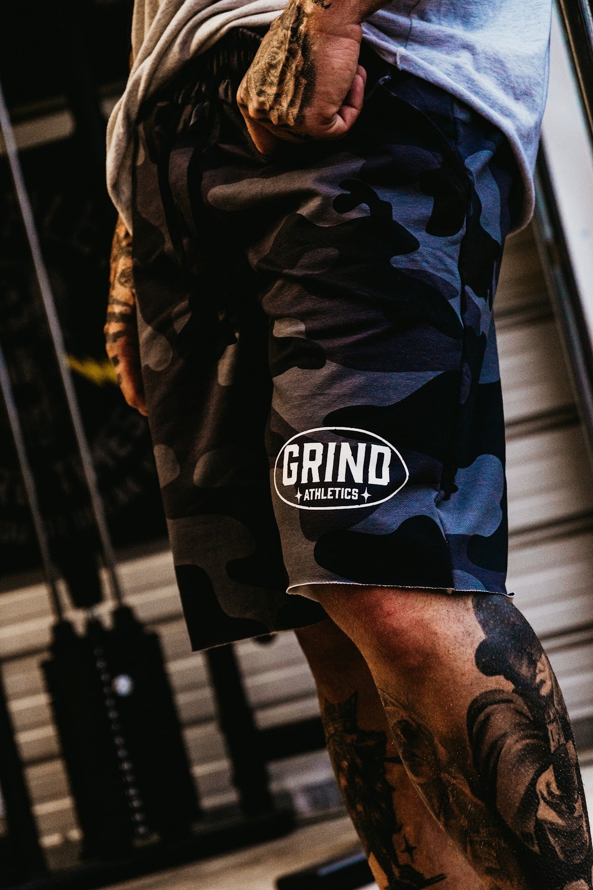 Classic Grind Shorts - OD Green - Oval Logo