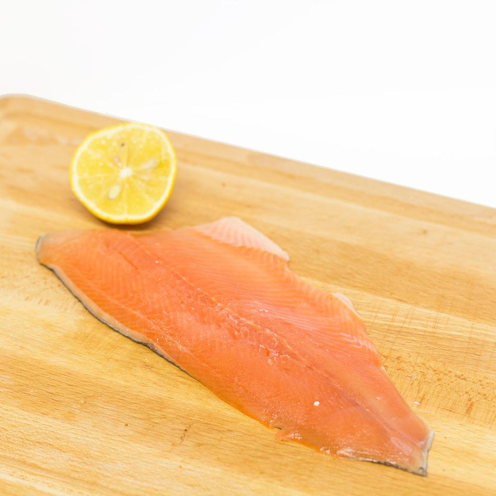 skin trout fillet