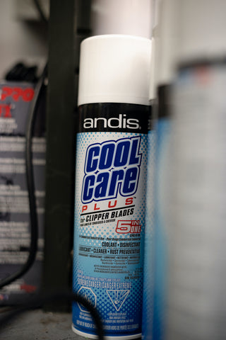 Andis Cool Care is another one of the best clipper, trimmer, and shaver disinfectant sprays.