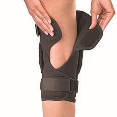 wrap-around knee brace