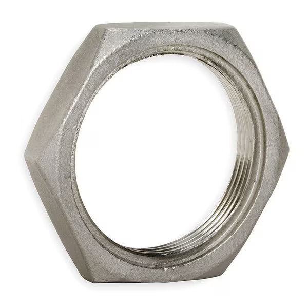 1-1/4″ FNPT Stainless Steel Locknut — 304 SS, Class 150 - MARINESURPLUS.COM