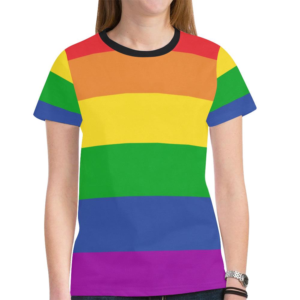 Rainbow Pride Flag All Over Print T Shirt Myprideshop 0467