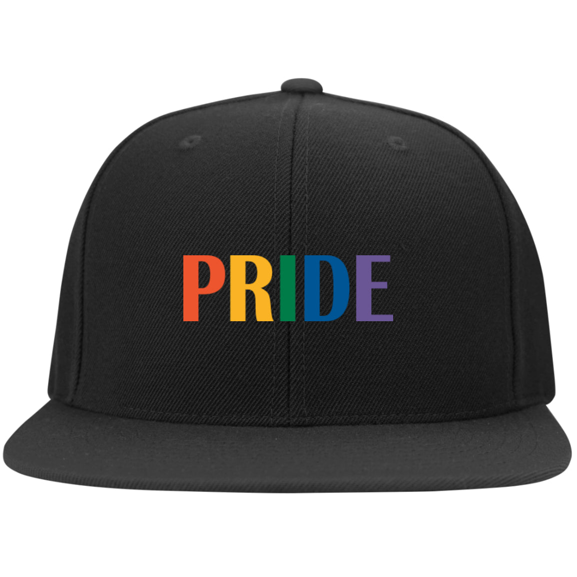 Gay PRIDE Rainbow Embroidered Hat