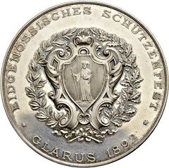 1892 Glarus Shooting Medal