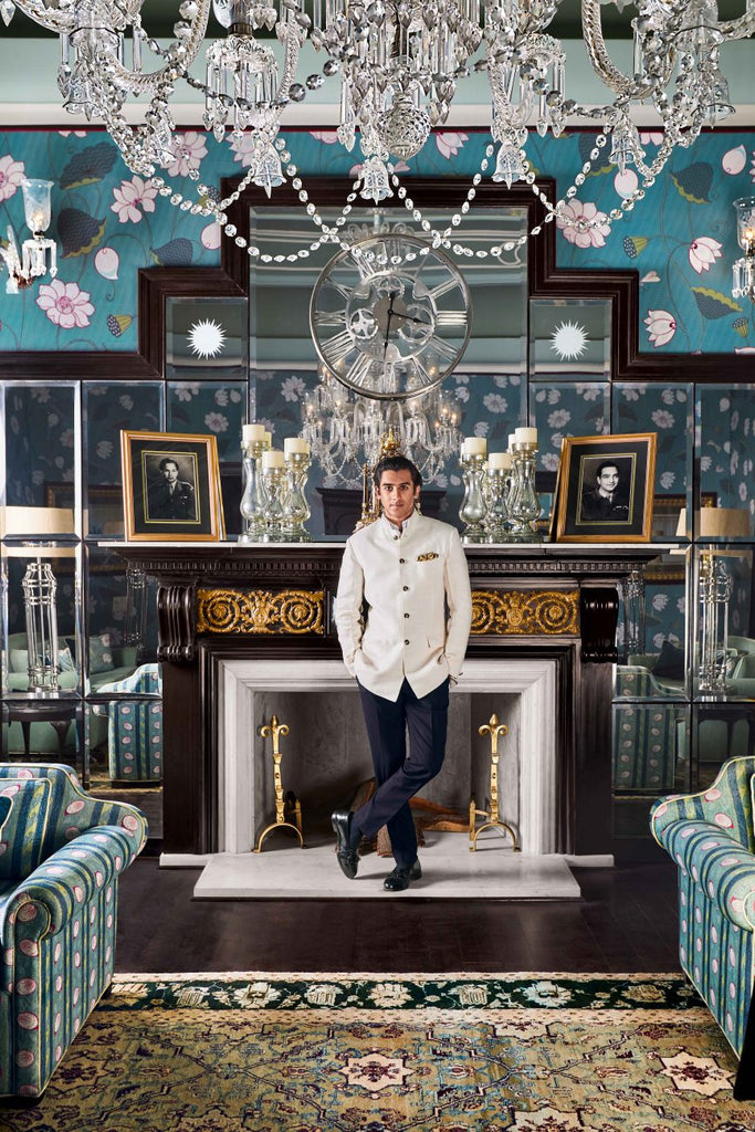 indian prince bachelor pad maximalism trend