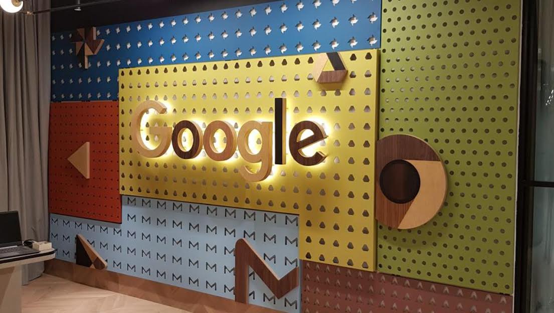 Google office wall design by Umasqu