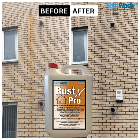 Render Rust Stain Cleaning Rust X Pro