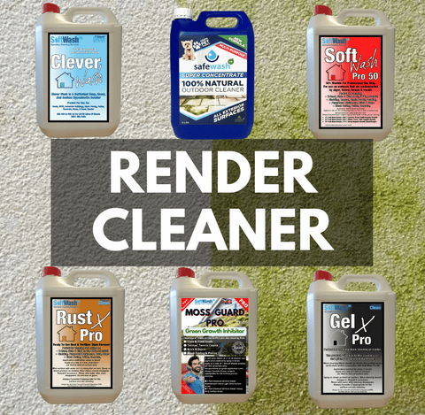 Efficient Render Cleaner Solutions Featured in Our Collection for Sparkling Exteriors