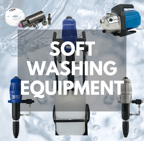 Whether you're looking for nozzles, injectors or pumps - we've got all your needs covered. All of our products come with our legendary SoftWash UK support,