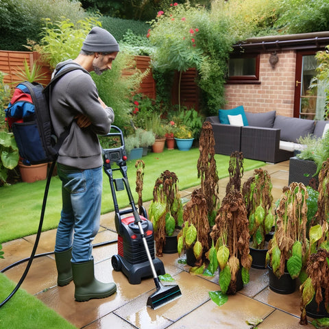 soft washing that has killed plants