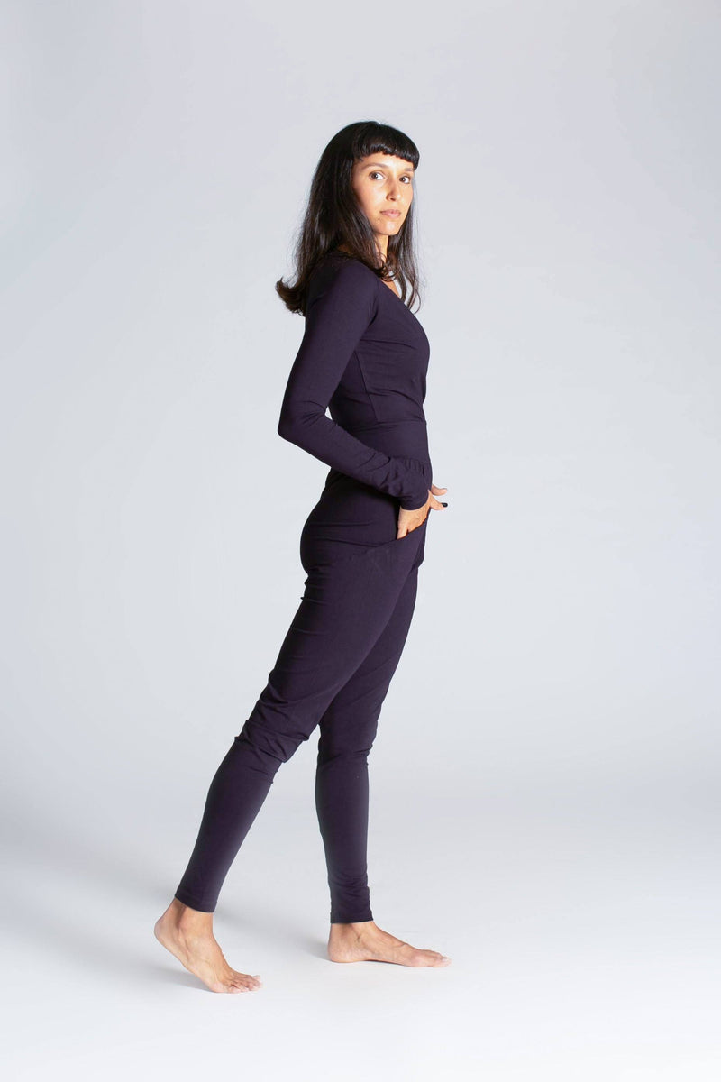 Long Sleeve Yoga Jumpsuit - rippleyogawear