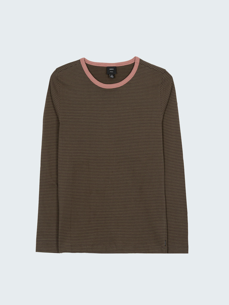 Women's Farne Roll Neck Knit Jumper in Oatmeal Grey