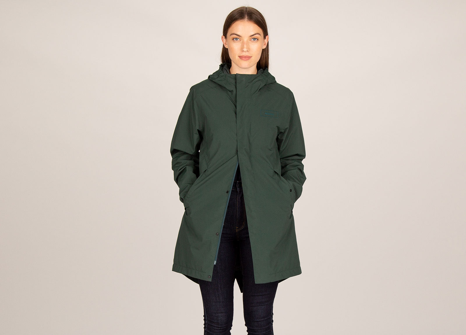 bottle green waterproof jackets