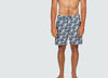 Men's Talland Blue Stripe Beach Swim Shorts | Finisterre