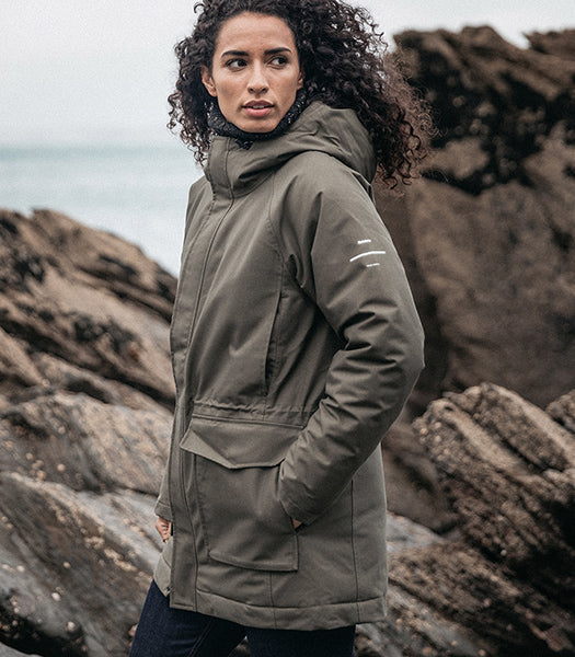 waterproof insulated women's jacket