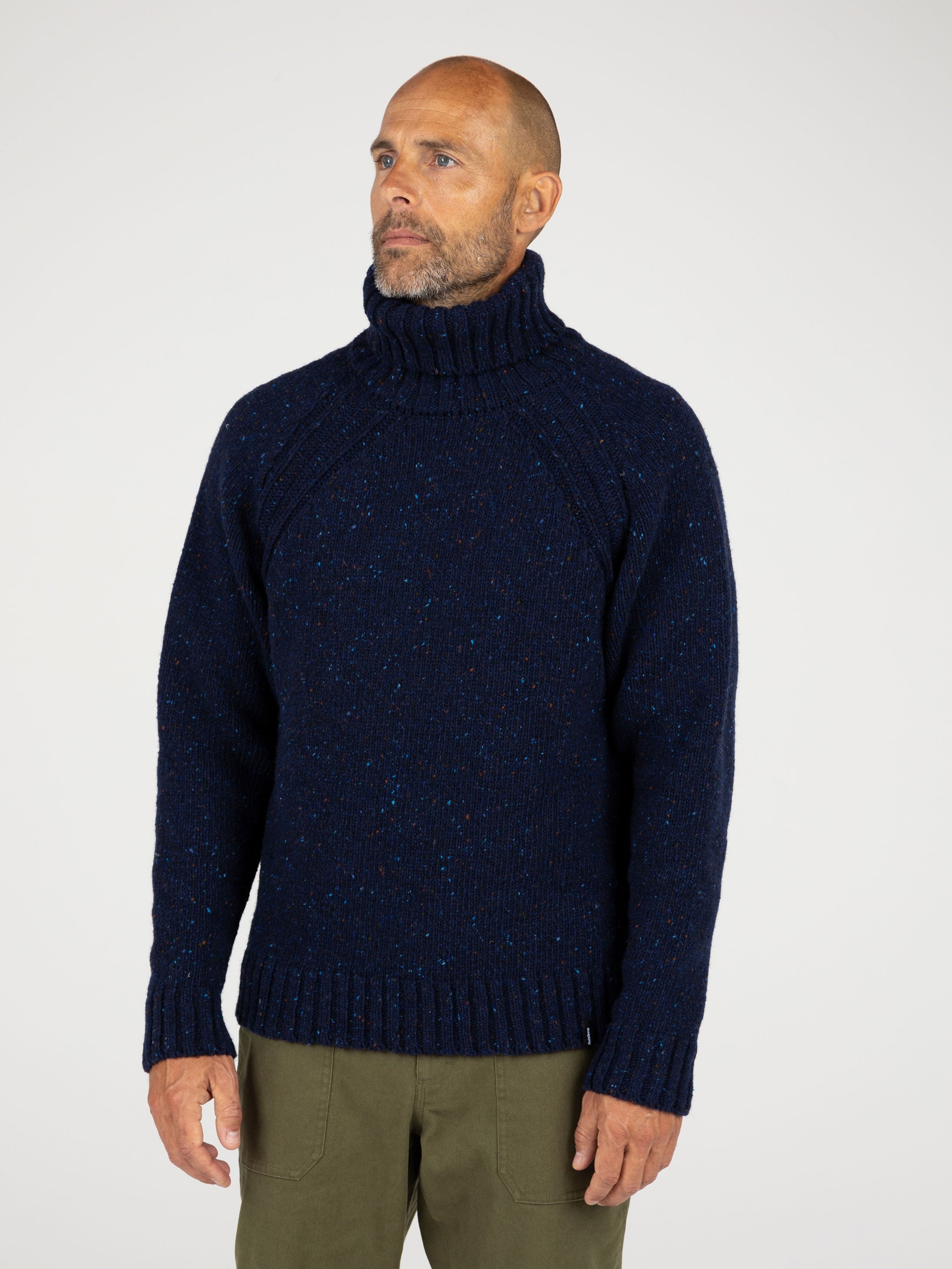 SUBMARINER RIB ROLL NECK SWEATER: R761