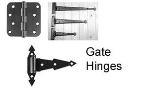 Gate hardware - gate hinges
