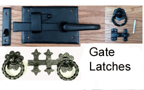Gate hardware - gate latches