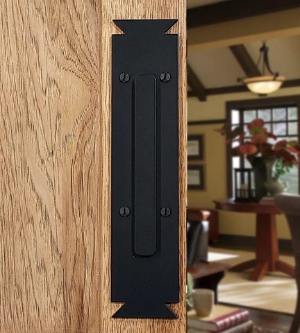 Ensure proper handle alignment to minimize more common barn door handle issues in the future.