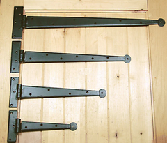 Using strap hinges for your project.