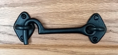 A simple solid iron hook latch