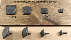 Clavos to pair with rustic garage door straps