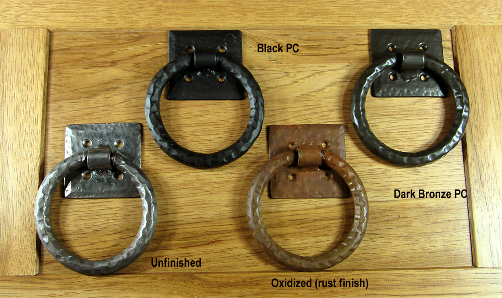 drawer ring pulls with backplate
