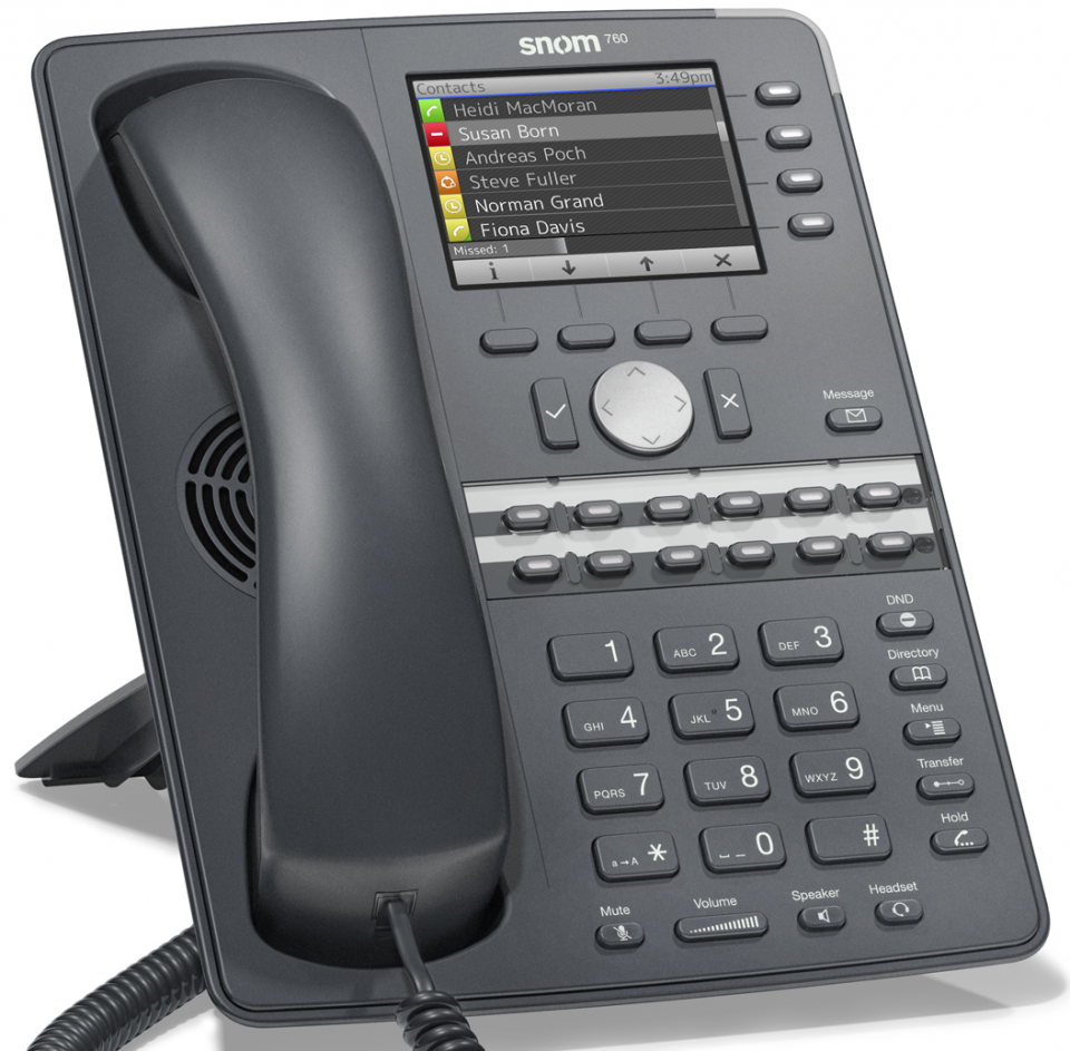 Expand Your Office With Snom 760 Desk Phones Buyphonesonline Ca
