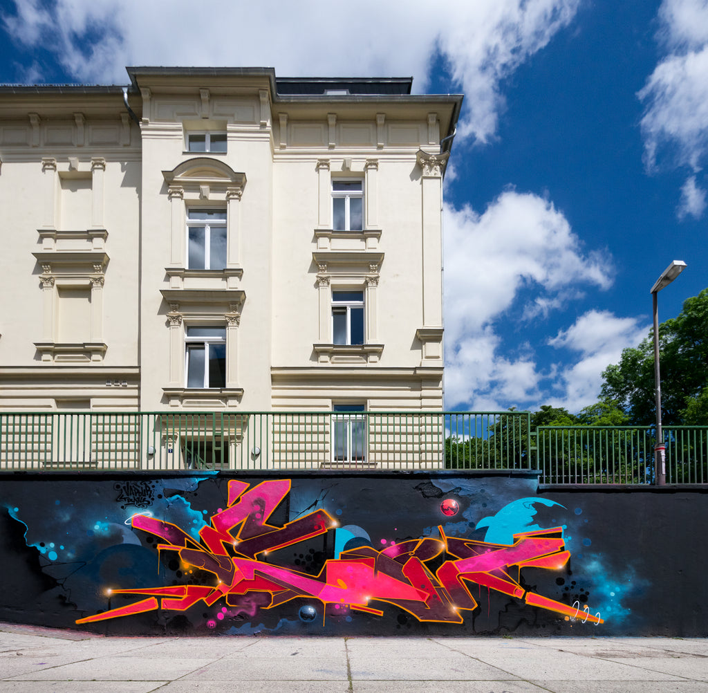 graffiti art urban wall piece colorfull mark126 flow 123klan best graffiti selection berlin