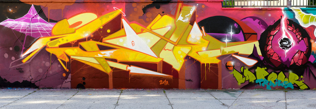 graffiti art urban wall piece colorfull mark126 flow 123klan best graffiti selection