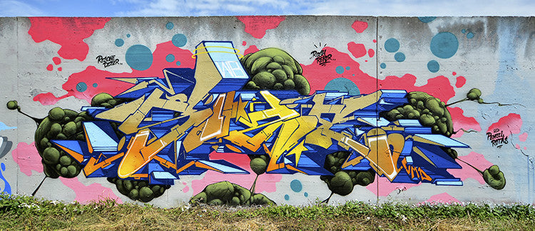 master piece graffiti wall colors zeus40