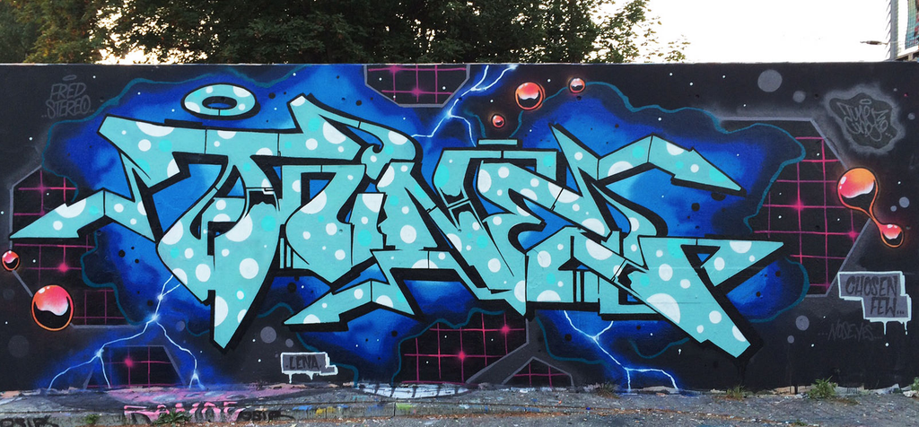 blue strike art graffiti bonbing ojey80 123klan 1$m