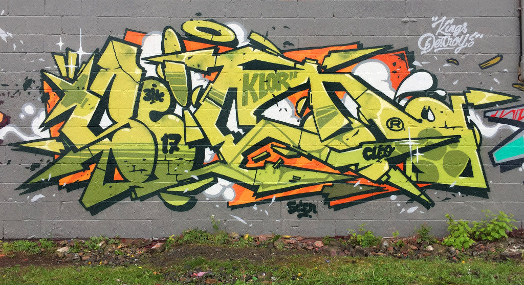 scien 123klan montreal graffiti montana colors mtn94 bandit1sm graffiti art