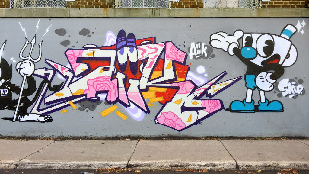 cuphead-123klan-scien-klor-aiik-graffiti-montana94-montreal-streetart-graffiti-art-graffitiwriting-mural-3