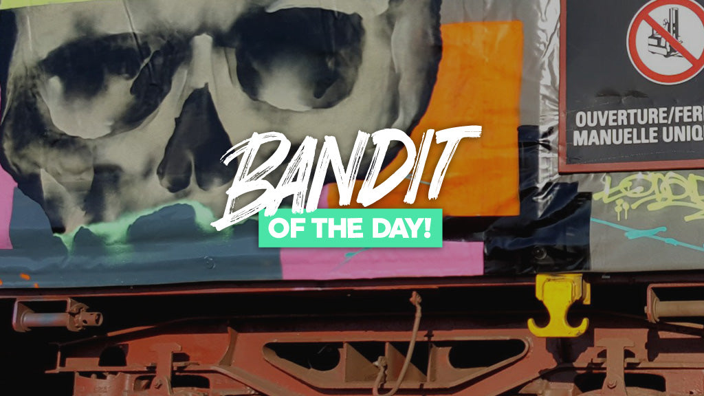 bandit of the day graffiti interview tchader 123klan bandit1sm train graffiti writing