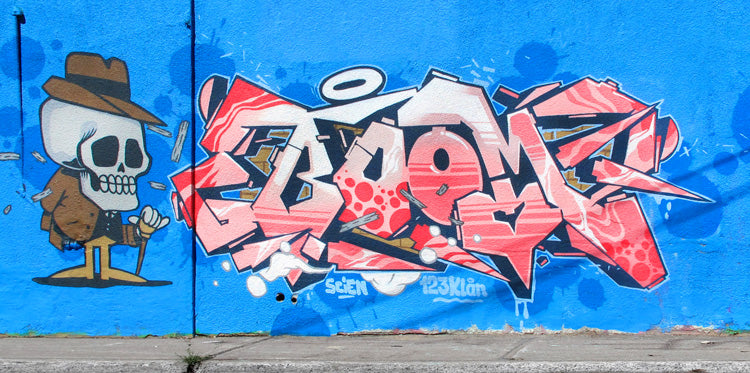 graffiti 123klan boom scien klor bandit1sm wild style montreal montana 96 mtn96