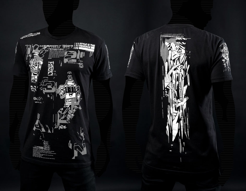  damascus apparel tshirt 123klan collab black white app tees clothing urban
