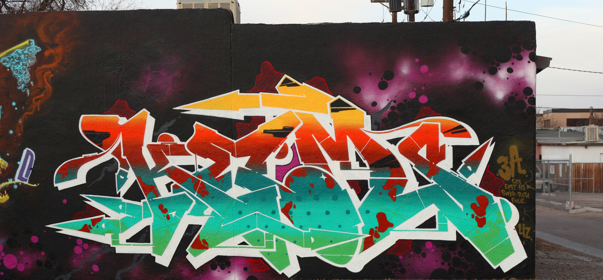 graffiti art kems kemer kem5 all chrome bandit of the day bandit1sm