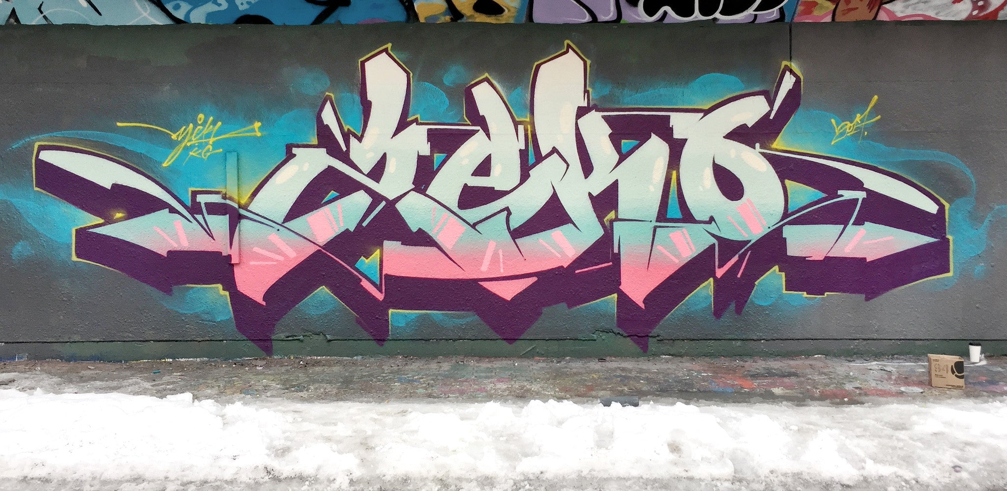 Zek156 graffiti wall zek one