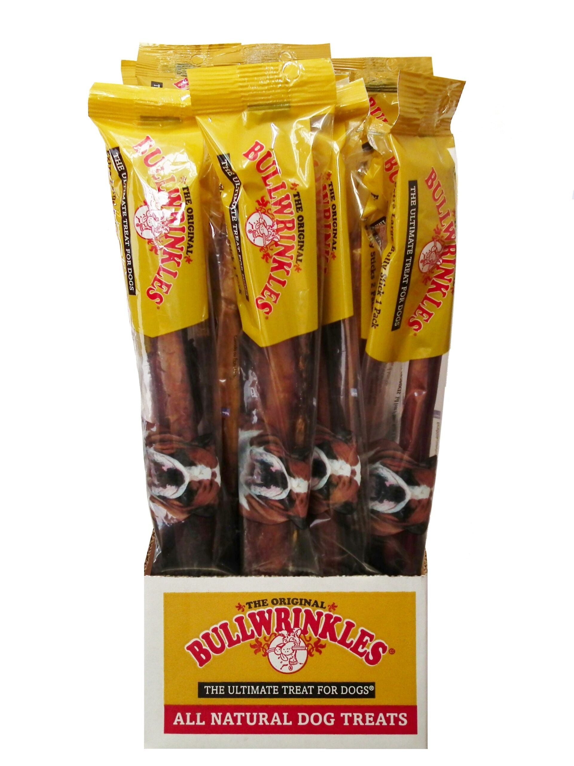 Bullwrinkles Bully Stick XL Dog Treat Wooftown.ca