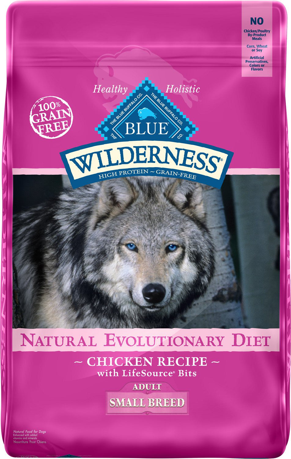 blue buffalo small breed adult dog food