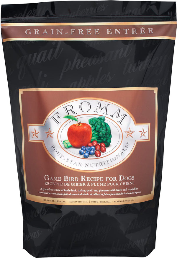 Fromm Four Star Game Bird GF Dog Food Wooftown.ca