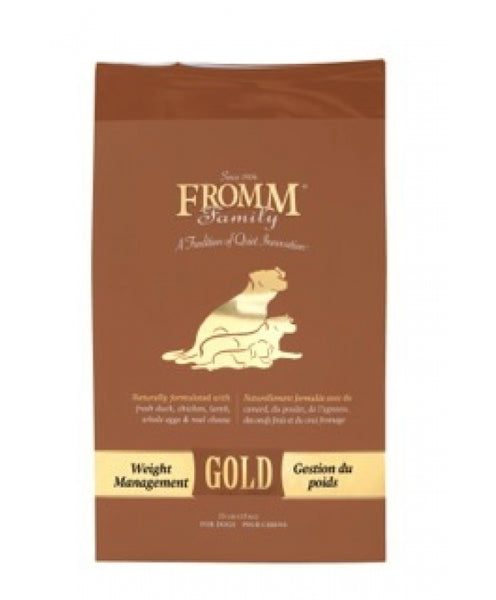 Fromm Gold Weight Management Dog Food - Wooftown.ca